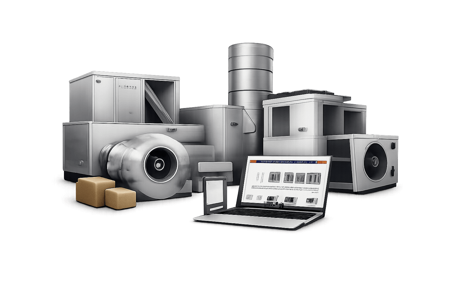 Our E-Commerce Website and Second-Hand Ventilation Equipment Platform Will Be Live Soon